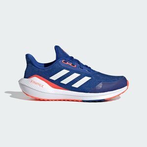 Adidas EQ 21 Big Boys / Mens Blue Striped Bounce Running Sneaker US 6.5 EU 39
